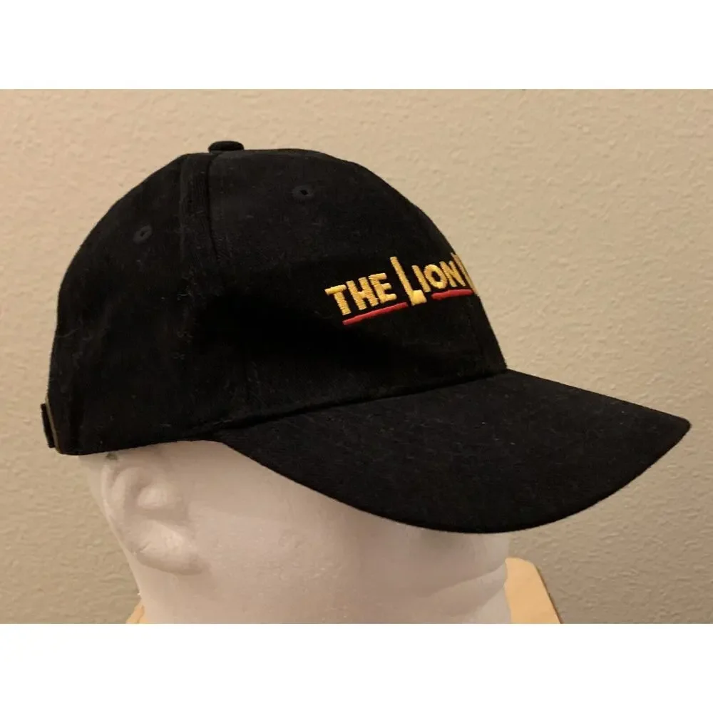 Vintage Disney The Lion King Broadway Musical VIP Adjustable Strapback Cap Hat